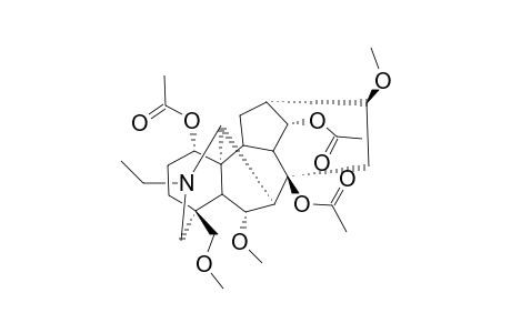 1-Acetyl-delphisine