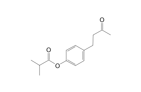 Propanoic acid, 2-methyl-, 4-(3-oxobutyl)phenyl ester