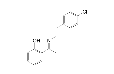 o-[N-(p-chlorophenethyl)acetimidoyl]phenol