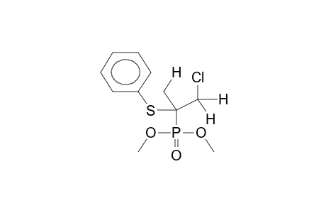 DIMETHYL 2-PHENYLTHIO-3-CHLORO-2-PROPYLPHOSPHONATE