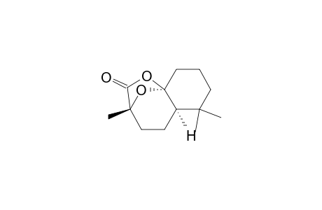 1H-3,9a-Epoxy-2-benzoxepin-2-one, octahydro-3,6,6-trimethyl-, [3S-(3.alpha.,5a.alpha.,9a.alpha.)]-