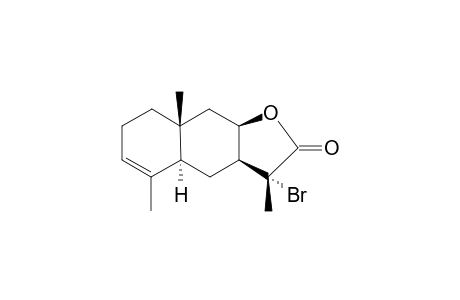 5-A-H,7-A-H-EUDESM-3-EN-12,8-B-OLDE,11-A-BROMO