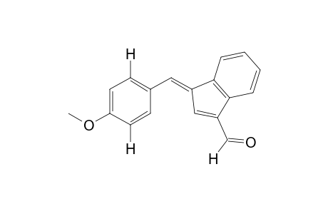 (E)-1-(4-methoxybenzylidene)-1H-indene-3-carbaldehyde