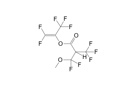 2-(ALPHA-HYDRO-BETA-METHOXYPENTAFLUOROISOBUTANOYLOXY)PROPENE