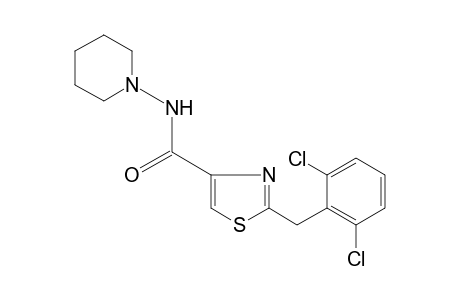 2-(2,6-dichlorobenzyl)-N-piperidino-4-thiazolecarboxamide