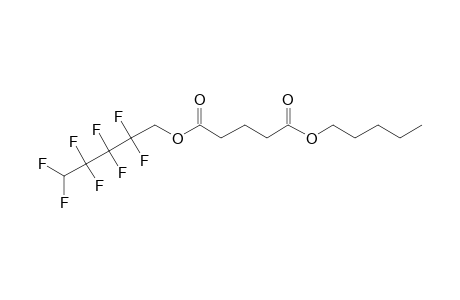 Glutaric acid, 2,2,3,3,4,4,5,5-octafluoropentyl pentyl ester