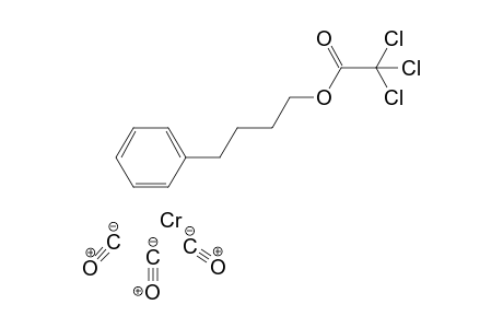 Tricarbonyl(eta6-4-phenylbutyl trichloroacetate)chromium(0)