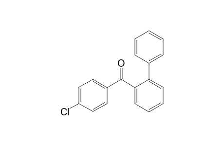 Biphenyl-2-yl(4-chlorophenyl)methanone