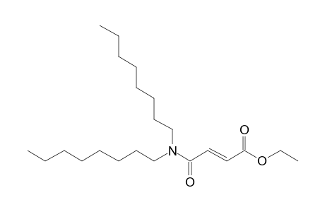 Fumaric acid, monoamide, N,N-dioctyl-, ethyl ester