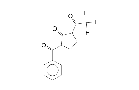 2-Benzoyl-5-(trifluoroacetyl)cyclopentanone