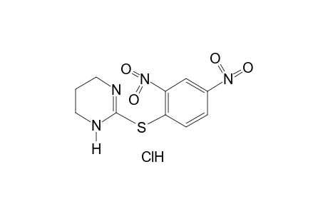 2-[(2,4-dinitrophenyl)thio]-1,4,5,6,-tetrahydropyrimidine, monohydrochloride