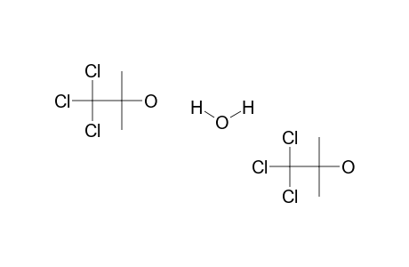 2-methyl-1,1,1-trichloro-2-propanol, hemihydrate