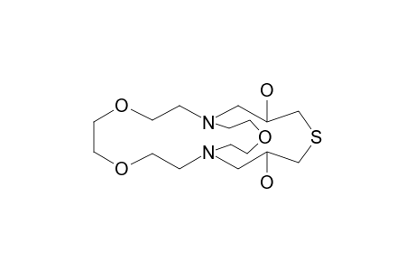 12,16-Dinydroxy-4,7,20-trioxa-14-thia-1,10-diazabicyclo[8.7.5]-docosane