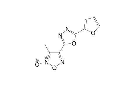 4-[5-(2-furyl)-1,3,4-oxadiazol-2-yl]-3-methyl-2-oxido-1,2,5-oxadiazol-2-ium