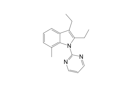 2,3-Diethyl-7-methyl-1-(pyrimidin-2-yl)-1H-indole