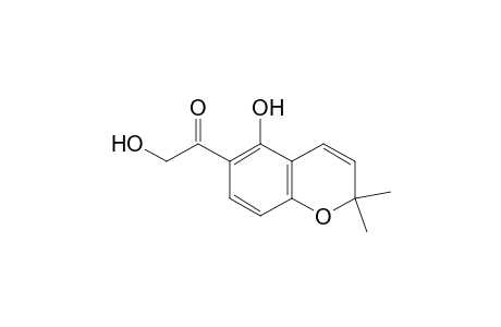 6-Hydroxyacetyl-5-hydroxy-2,2-dimethyl-2H-chromene