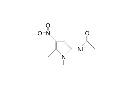 N-(1,5-dimethyl-4-nitropyrrol-2-yl)acetamide