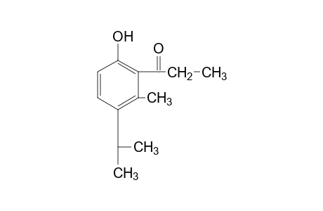 6'-hydroxy-3'-isopropyl-2'-methylpropiophenone