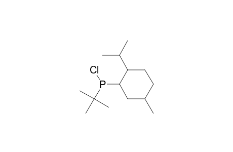 Phosphinous chloride, (1,1-dimethylethyl)[2(or 5)-methyl-5(or 2)-(1-methylethyl)cyclohexyl]-