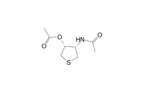 cis-3-acetoxy-4-acetylamino-1-thia-cyclopentane