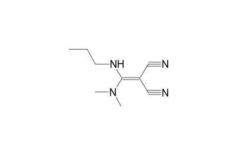 1-DIMETHYLAMINO-1-PROPYLAMINO-2,2-DICYANOETHENE