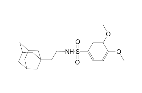 N-(2-Adamantan-1-yl-ethyl)-3,4-dimethoxy-benzenesulfonamide