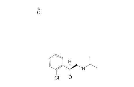 (S)-2-CHLORO-ALPHA-[((1-METHYLETHYL)-AMINO)-METHYL]-BENZENEMETHANOL-HYDROCHLORIDE