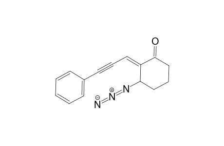 (E)-3-Azido-2-(3-phenylprop-2-ynylidene)cyclohexanone