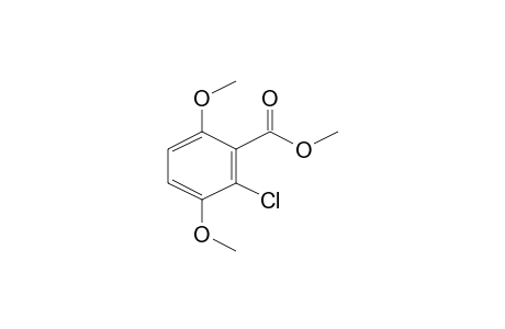 2-Chloro-3,6-dimethoxybenzoic acid, methyl ester