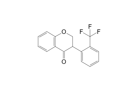3-[2-(Trifluoromethyl)phenyl]chroman-4-one