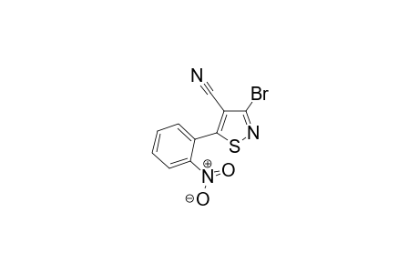 3-Bromo-5-(2-nitrophenyl)isothiazole-4-carbonitrile