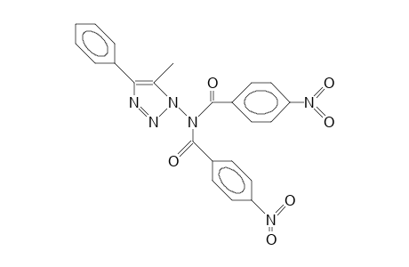 N-(5-methyl-4-phenyltriazol-1-yl)-4-nitro-N-(4-nitrobenzoyl)benzamide