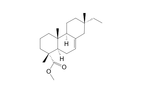 (1R,4aR,4bS,7S,10aR)-7-ethyl-1,4a,7-trimethyl-3,4,4b,5,6,8,10,10a-octahydro-2H-phenanthrene-1-carboxylic acid methyl ester