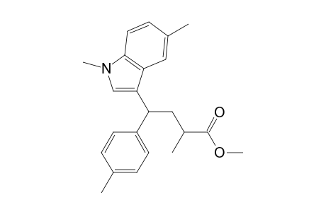 methyl 4-(1,5-dimethyl-1H-indol-3-yl)-2-methyl-4-(p-tolyl)butanoate