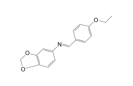 N-(p-ethoxybenzylidine)-3,4-(methylenedioxy)aniline