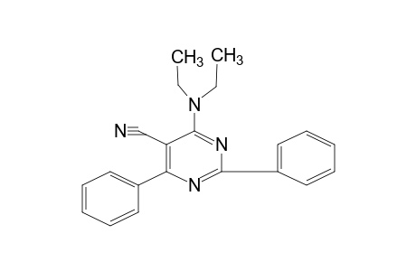 4-(DIETHYLAMINO)-2,6-DIPHENYL-5-PYRIMIDINECARBONITRILE