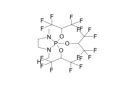 1,3-DIMETHYL-2,2,2-TRIS(ALPHA-HYDROHEXAFLUOROISOPROPYLOXY)-1,3,2-DIAZAPHOSPHOLANE