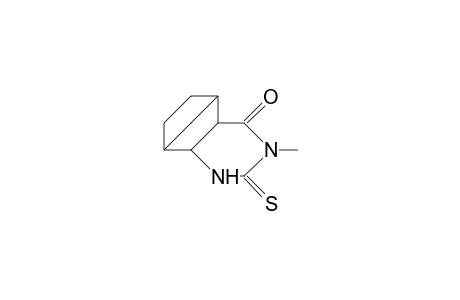 3-Methyl-2-thioxo-2,3,R-4a,cis-5,6,7,cis-8,cis-8a-octahydro-5,8-methanoquinazolin-4(1H)-one