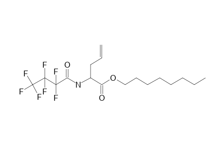 L-Allylglycine, N-heptafluorobutyryl-, octyl ester