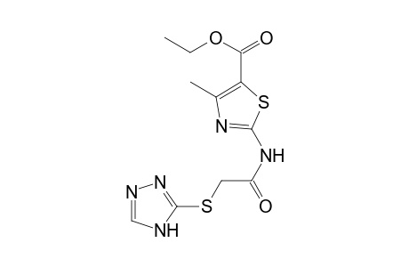 Ethyl 4-methyl-2-{[(4H-1,2,4-triazol-3-ylsulfanyl)acetyl]amino}-1,3-thiazole-5-carboxylate