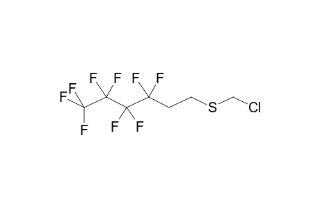 2-NONAFLUOROBUTYLETHYLTHIOMETHYL CHLORIDE