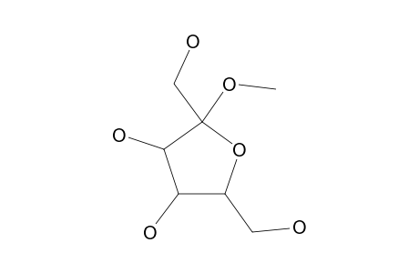 METHYL-BETA-D-SORBOSE,(FURANOSID)