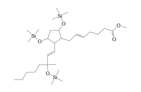 Methyl (5Z,13E)-15-methyl-9,11,15-tris[(trimethylsilyl)oxy]prosta-5,13-dien-1-oate