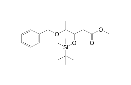 Methyl 4-O-benzyl-3-O-[tert-butyl(dimethyl)silyl]-2,5-dideoxypentonate