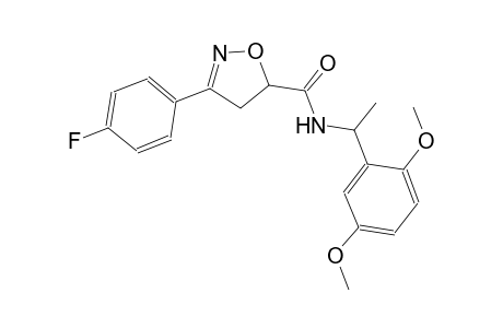 5-isoxazolecarboxamide, N-[1-(2,5-dimethoxyphenyl)ethyl]-3-(4-fluorophenyl)-4,5-dihydro-