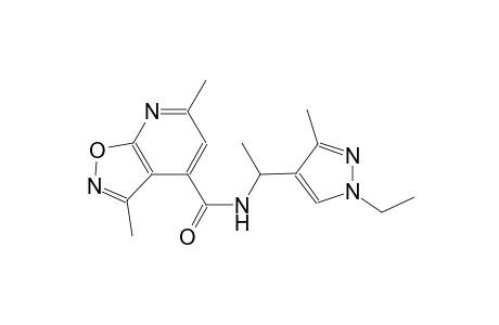 isoxazolo[5,4-b]pyridine-4-carboxamide, N-[1-(1-ethyl-3-methyl-1H-pyrazol-4-yl)ethyl]-3,6-dimethyl-