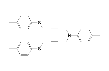 N,N-bis[4-(p-tolylthio)-2-butynyl]-p-toluidine