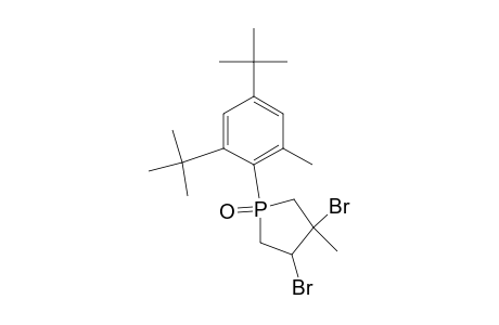 3,4-Dibromo-1-(2,4-ditert-butyl-6-methylphenyl)-3-methylphospholane 1-Oxide