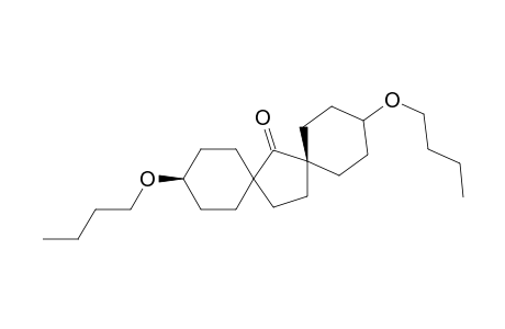 trans,trans-3,11-Dibutoxydispiro[5.1.5.2]pentadecan-7-one