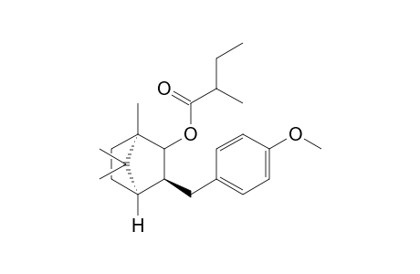 (1R,2R,3S,4R)-3-[(4-Methoxyphenyl)methyl]-1,7,7-trimethylbicyclo[2.2.1]hept-2-yl (R/S)-2-methylbutanoate